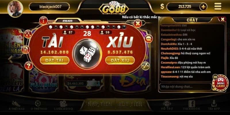 Kho tàng tựa game hấp dẫn cược thủ tại Go88